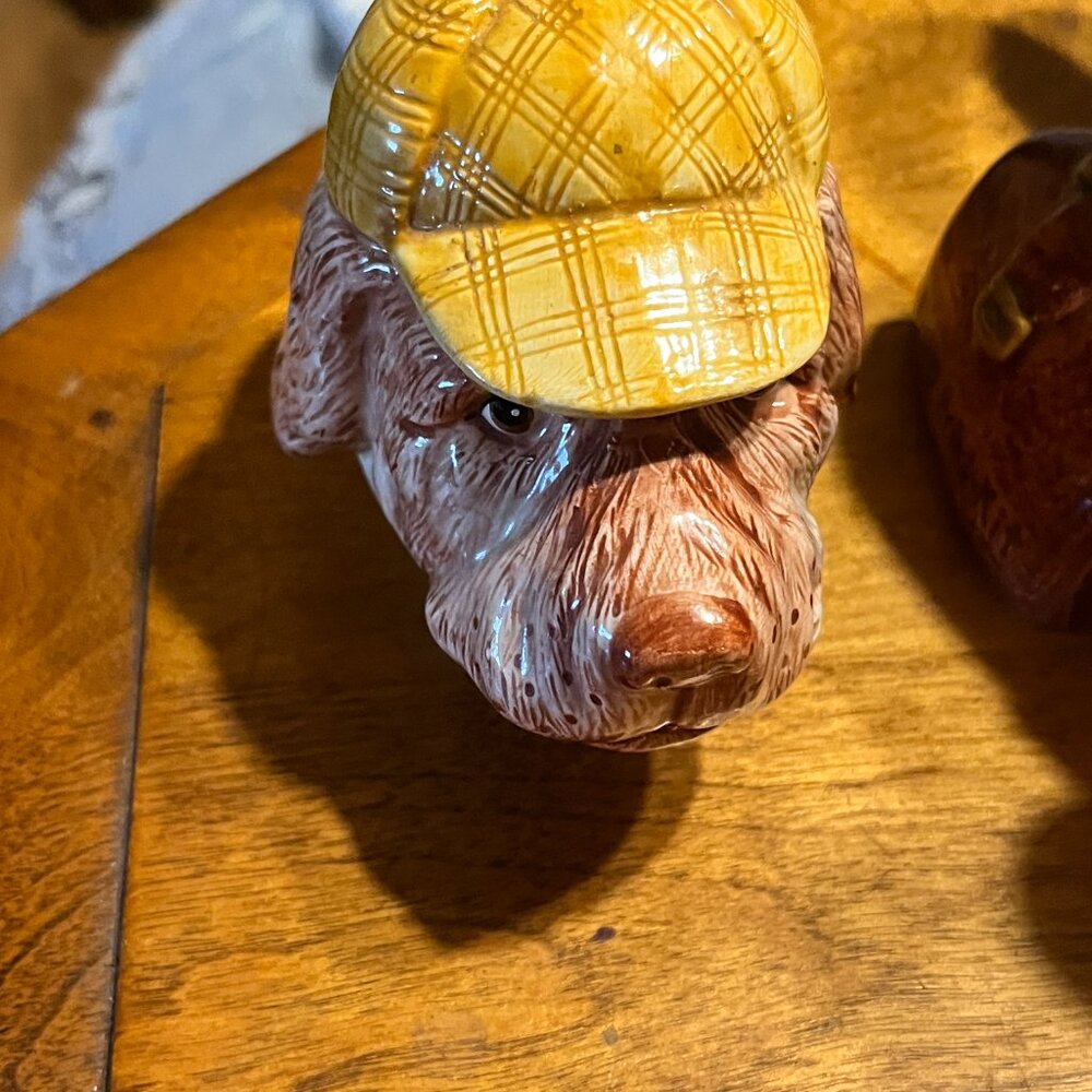 OMNIBUS FITZ & FLOYD SHERLOCK DOG FIGURAL TEAPOT 1994 COLLECTIBLE - Picture 9 of 11